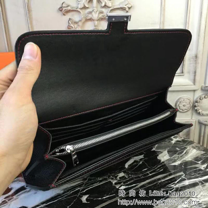 HERMES愛馬仕 最新款 高品質 牛皮手拿包 812-1 JD1044
